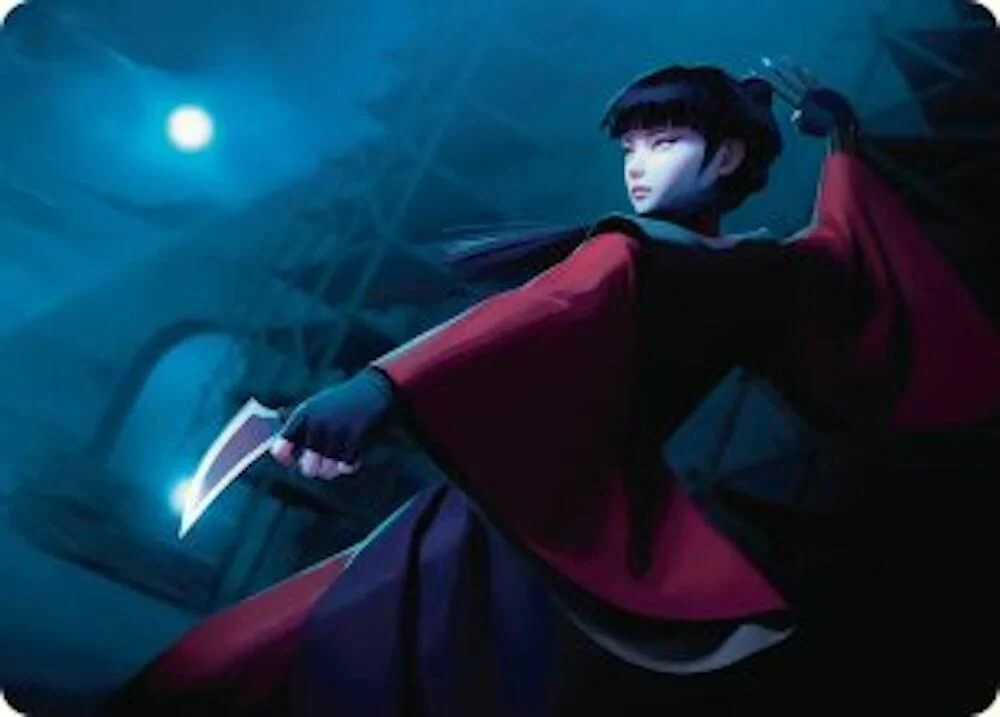 Mai, Jaded Edge Art Card [Avatar: The Last Airbender Art Series]