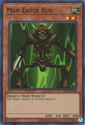 Man-Eater Bug (25th Anniversary) [LOB-EN108] Super Rare