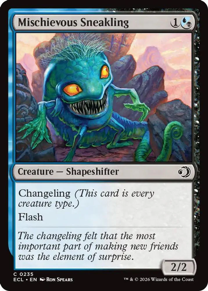 Mischievous Sneakling [Lorwyn Eclipsed]