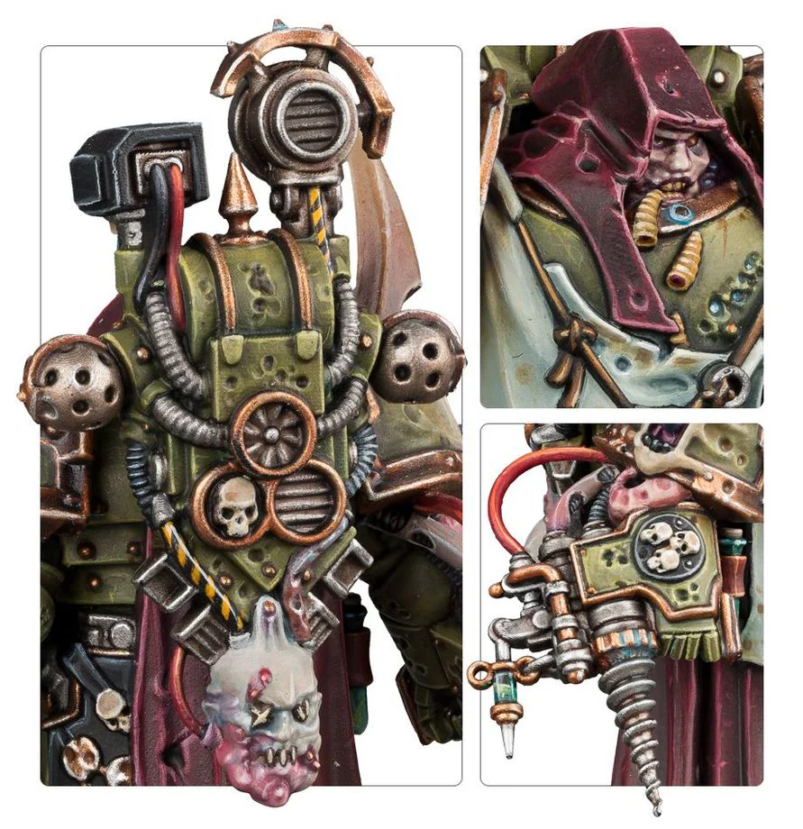 Nauseous Rotbone The Plague Surgeon - Death Guard: Warhammer 40,000 - Image 2