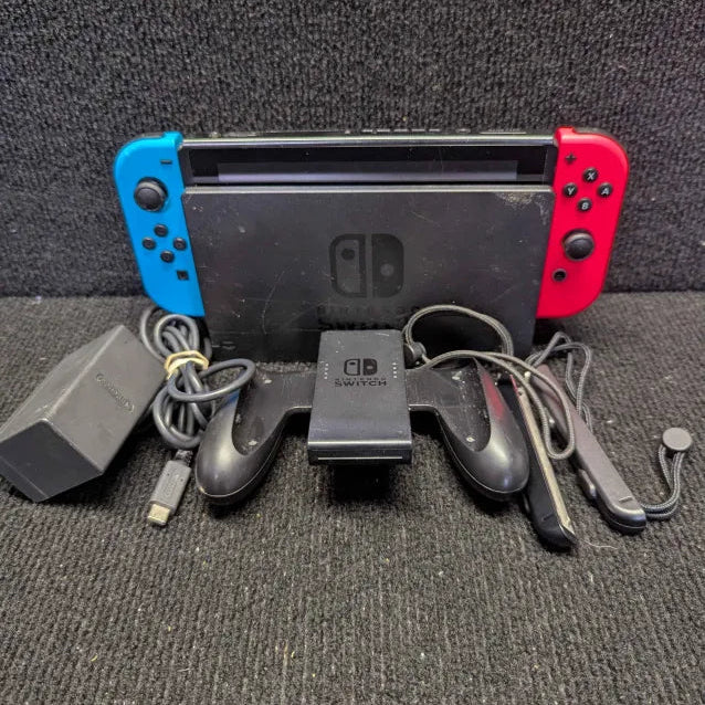 Nintendo Switch Console Bundle (Ready to Play) - MISSING BACK STAND