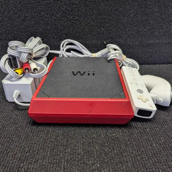 Nintendo Wii Bundle Console: Red and Black - (Tested & Ready To Play) - Image 5