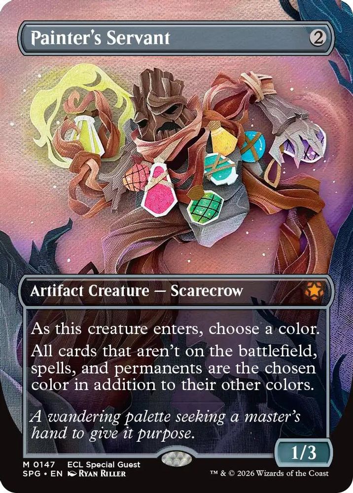 Painter's Servant (Borderless) [Lorwyn Eclipsed Special Guests]