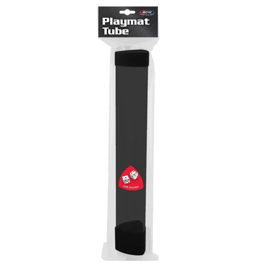 Playmat Tube: Smoke with Black Cap/Dice - Image 3