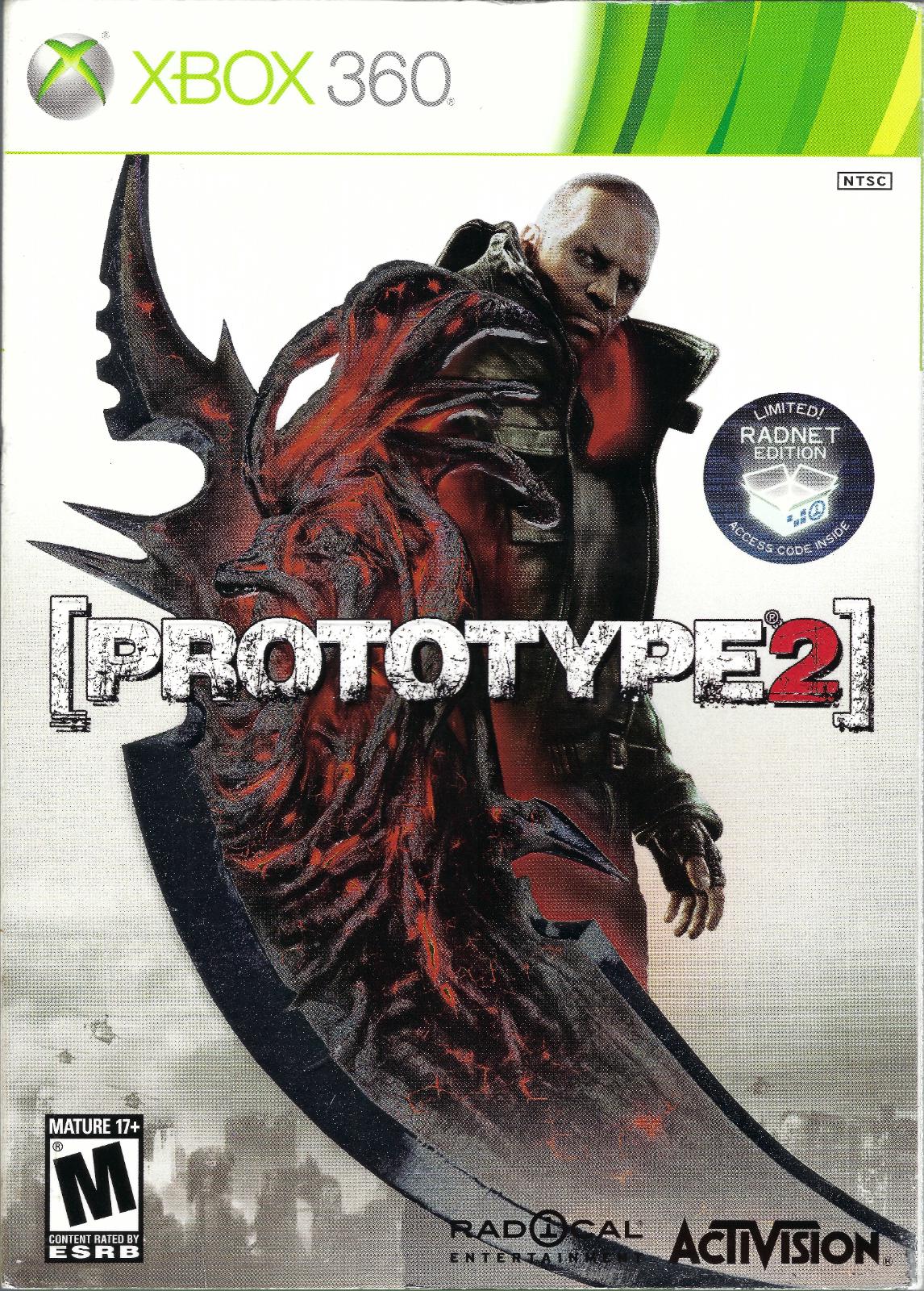 Prototype 2 [Limited Radnet Edition] 2 - Xbox 360