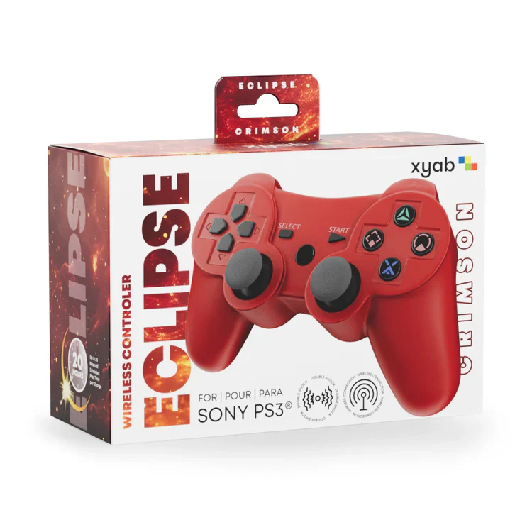 PS3 PlayStation 3 Wireless Controller - Crimson - Image 2