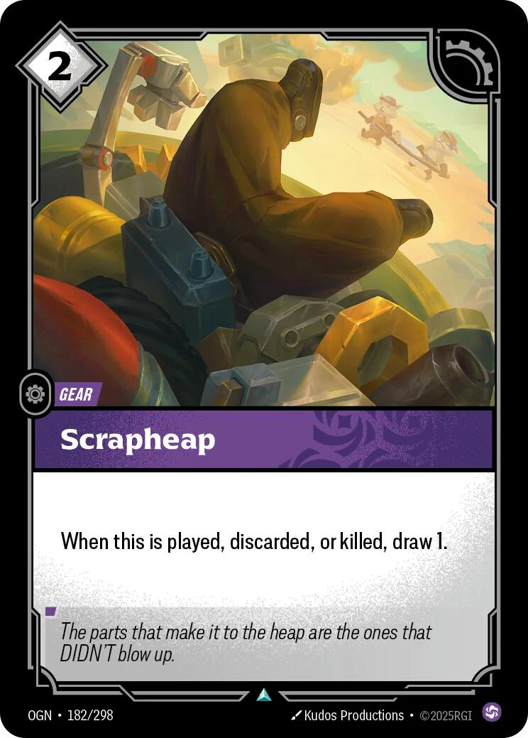 Scrapheap (182/298) - Origins (Riftbound TCG)