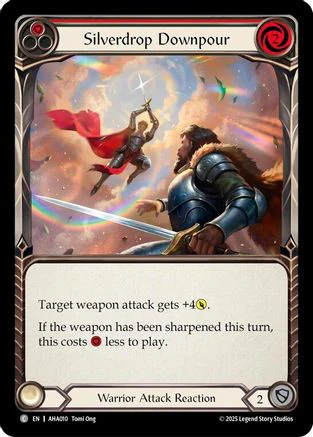 Silverdrop Downpour (Red) (AHA010) - Armory Deck Origins: Hala