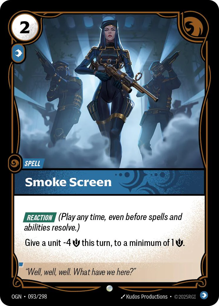 Smoke Screen (093/298) - Origins (Riftbound TCG)