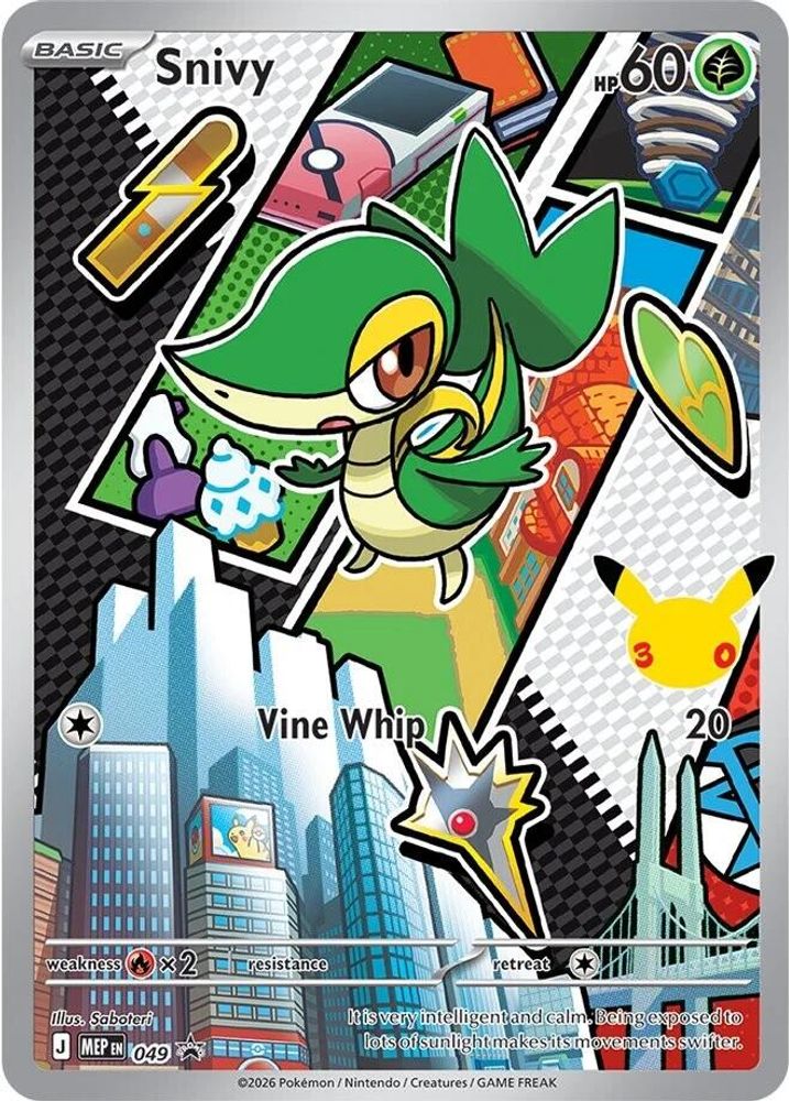 Snivy 049 - Holofoil ME Mega Evolution Promo - Promo