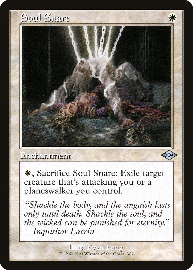 Soul Snare (Retro Frame) (MH2-387) - Modern Horizons 2 Etched Foil
