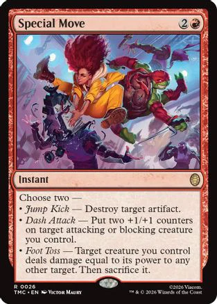 Special Move [Teenage Mutant Ninja Turtles Commander]