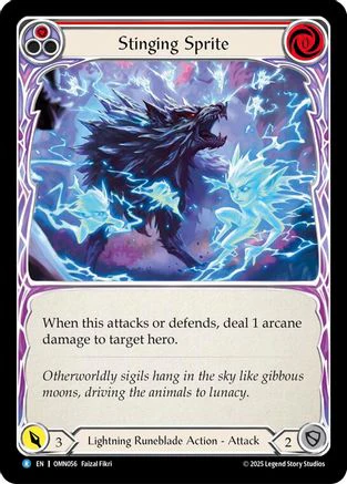 Stinging Sprite (Red) (OMN056) - Omens of the Third Age