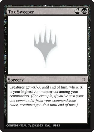 Tax Sweeper [Mystery Booster]