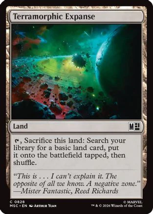 Terramorphic Expanse (0828) (MSC-828) - Commander: Marvel Super Heroes