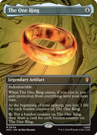 The One Ring (Borderless) (HOB-044) - The Hobbit