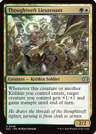 Thoughtweft Lieutenant [Lorwyn Eclipsed]