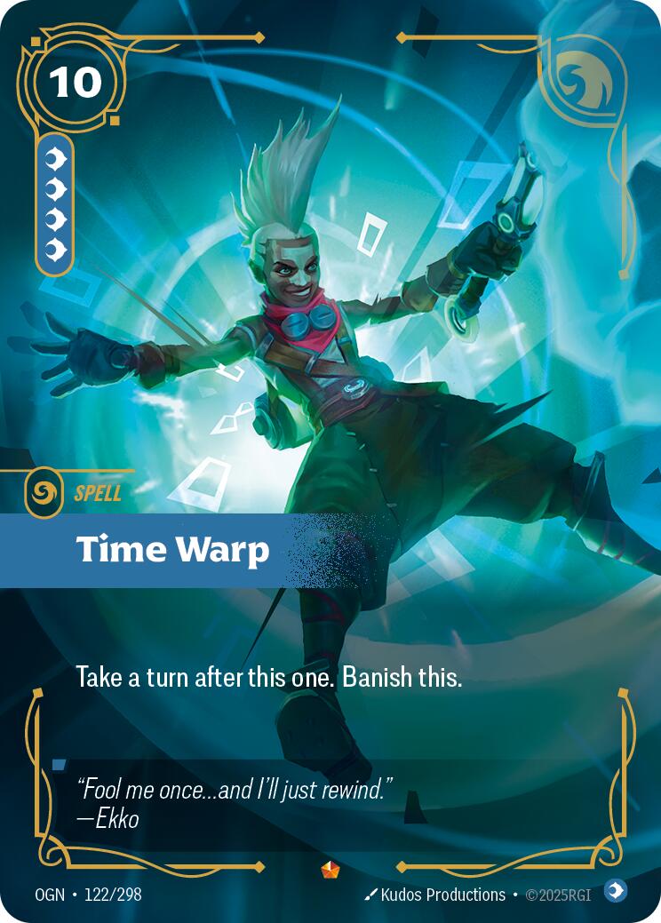 Time Warp (122/298) - Origins Foil (Riftbound TCG)
