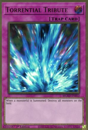 Torrential Tribute [MGED-EN052] Gold Rare
