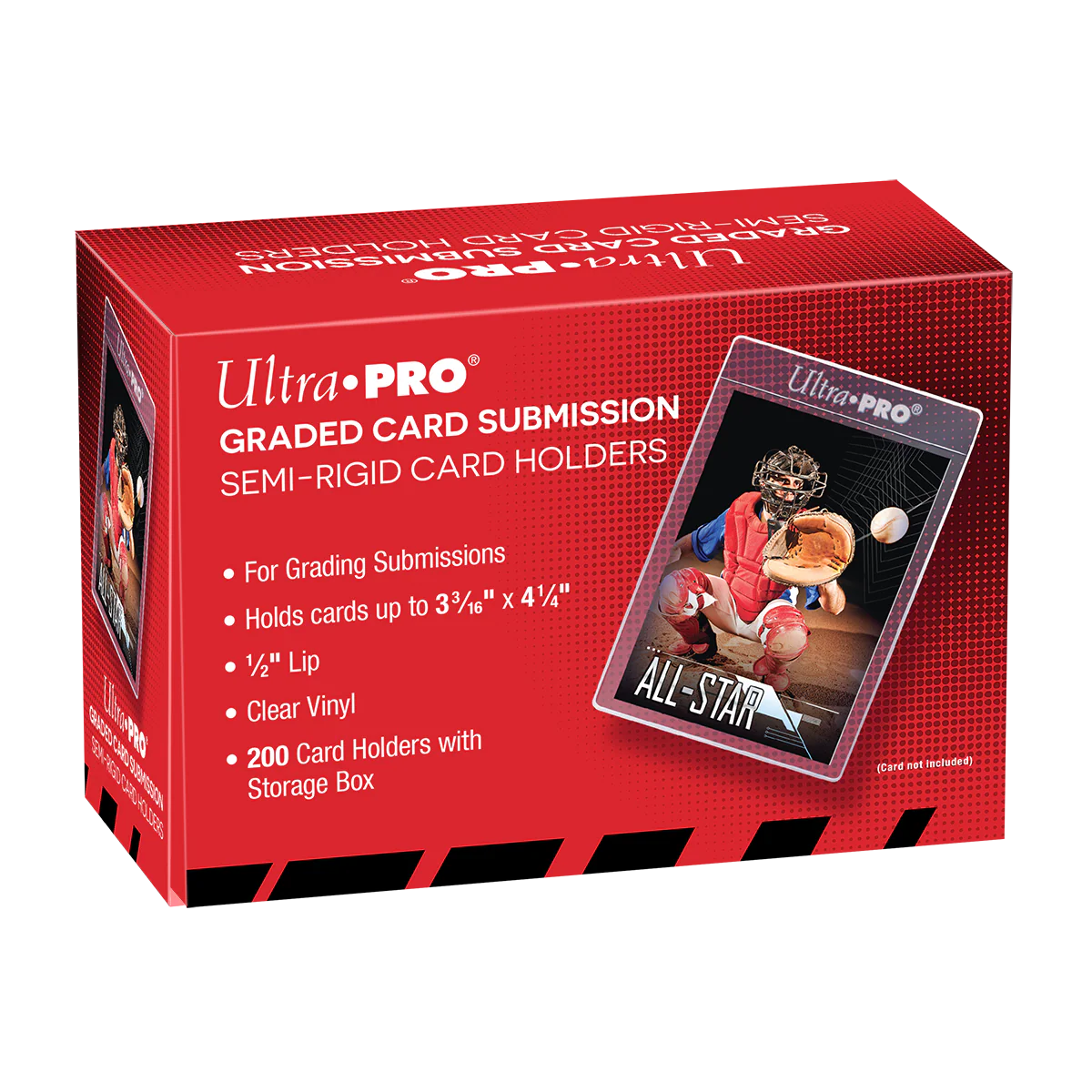 Ultra PRO: Lip Tall Sleeves - Semi-Rigid (1/2" - 200ct)