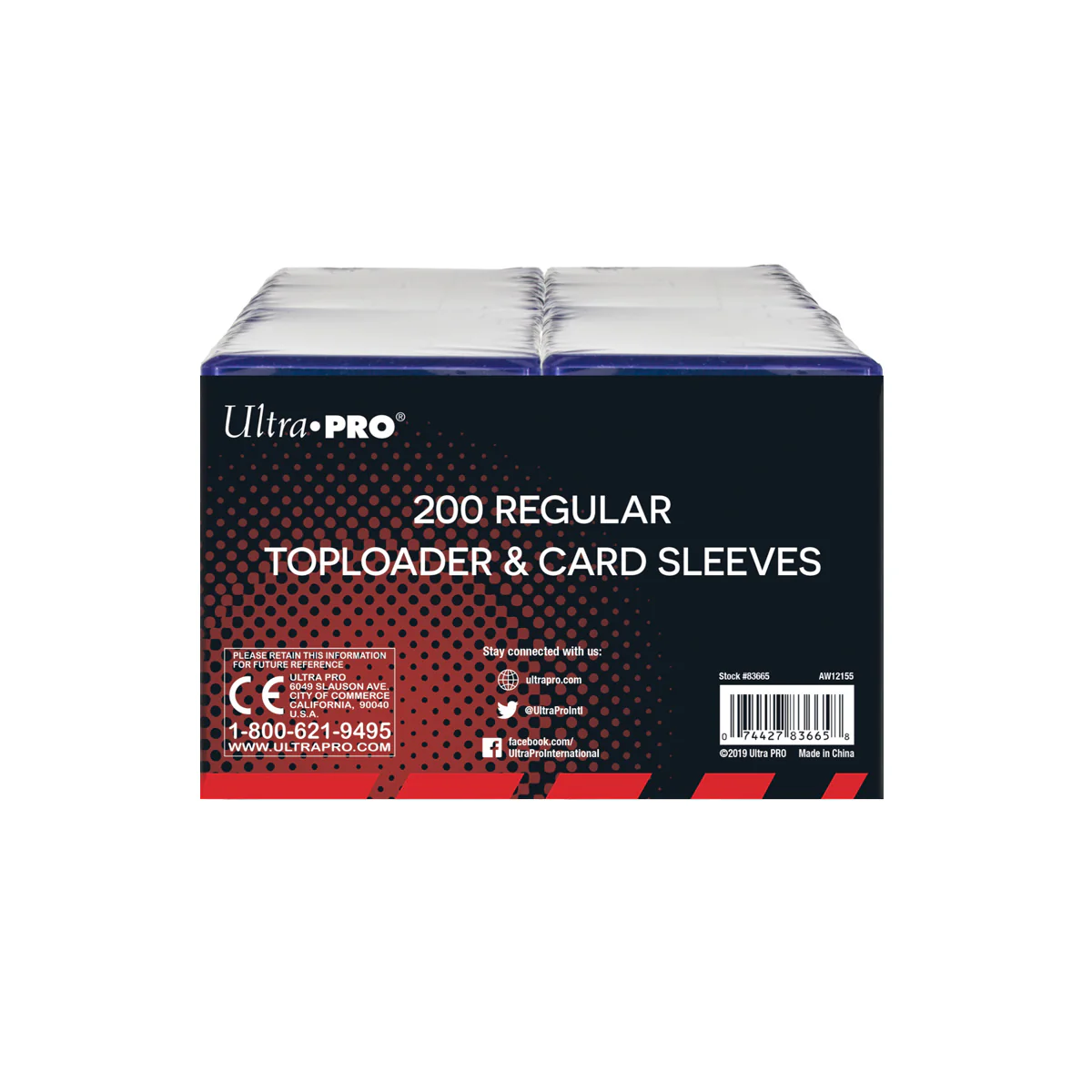Ultra PRO: Toploader - 3" x 4" (200ct Regular with Card Sleeves) - Image 3