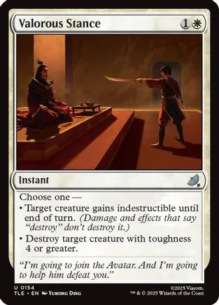 Valorous Stance [Avatar: The Last Airbender: Eternal-Legal]