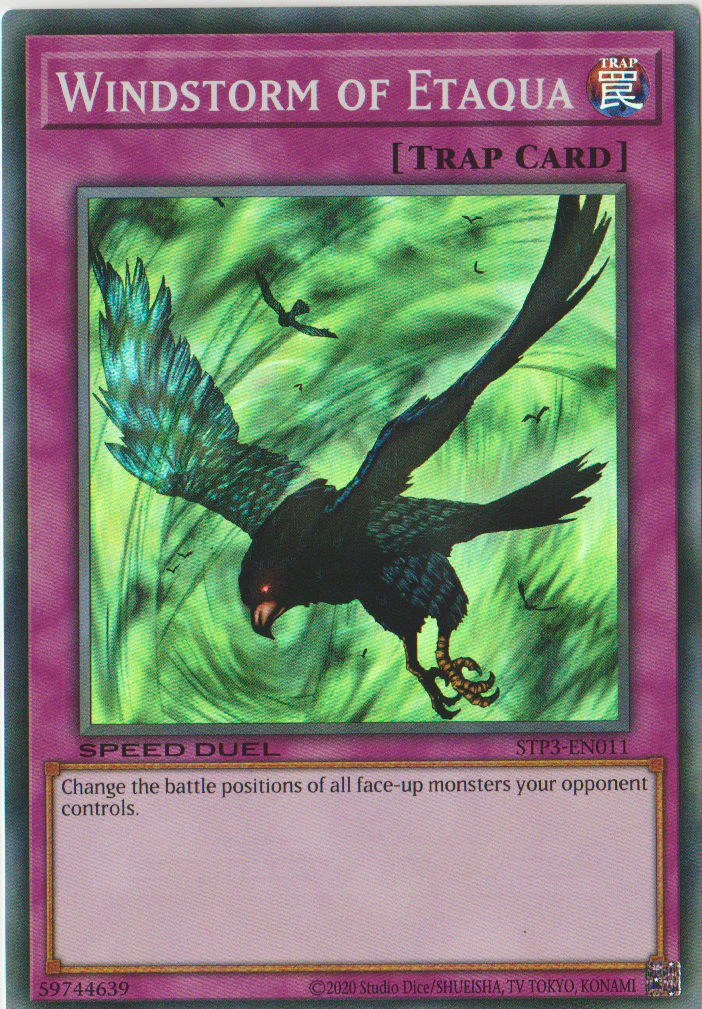 Windstorm of Etaqua [STP3-EN011] Super Rare