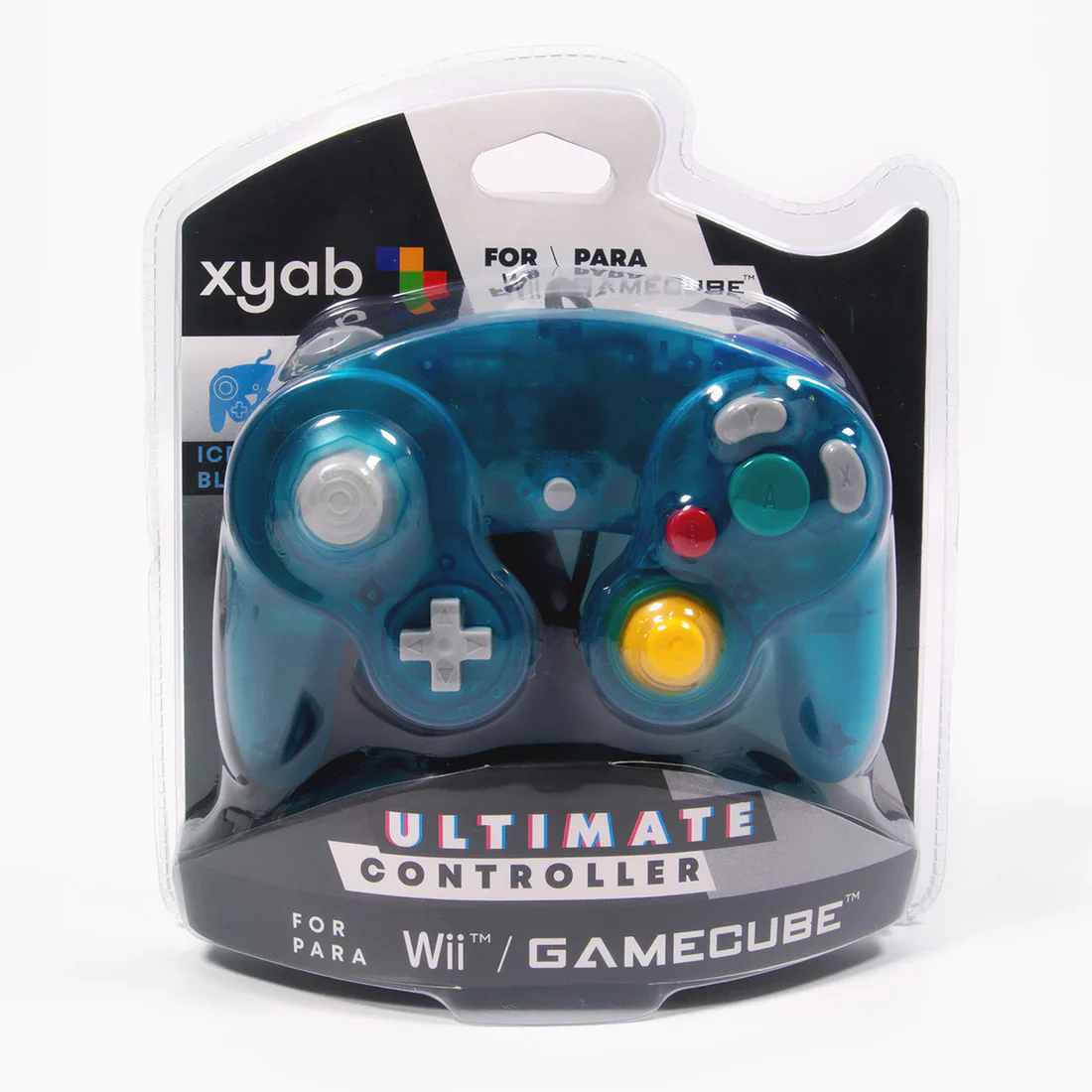 Wired Controller for Wii/Gamecube - Ice Blue - Image 2