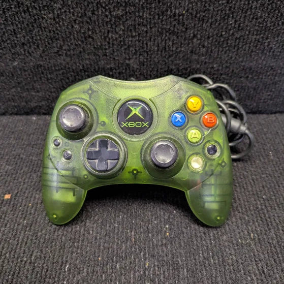 Xbox Original Controller (wired) - Dark Green - Image 4