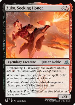 Zuko, Seeking Honor [Avatar: The Last Airbender: Eternal-Legal]